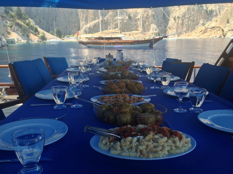 Cocina facil a bordo