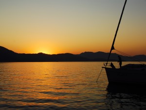 Turquia-Gocek-anochecer